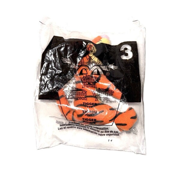 McDonald's Happy Meal Toy 2001 / 2002 Winnie the Pooh TIGGER #3 New & Sealed - Picture 1 of 3